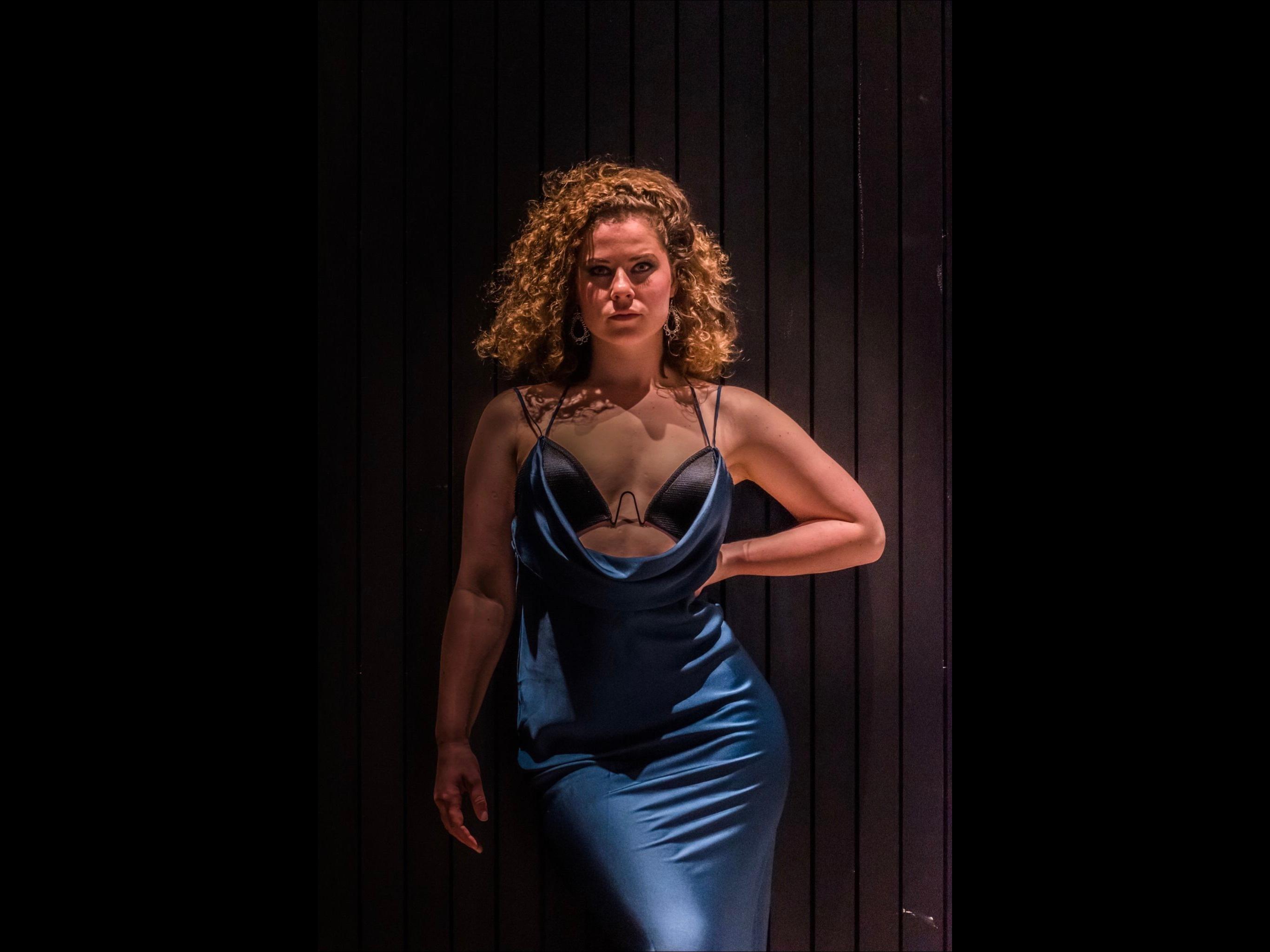Lexi Zarni Dress - Cerulean Blue - Image 2