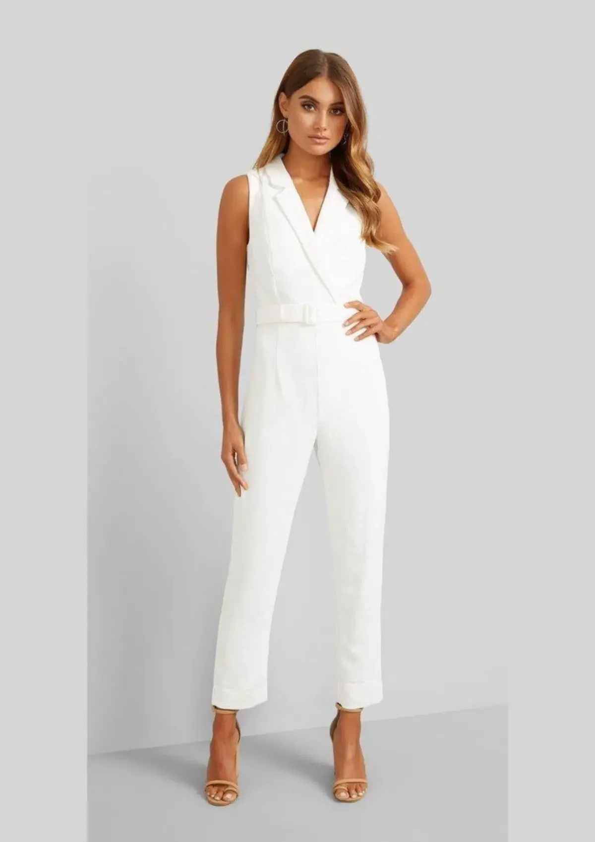 Kookai Valentine Jumpsuit White Size 6 - Image 1