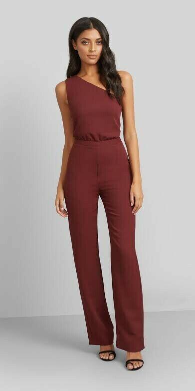 Kookai Aria Jumpsuit Plum Size 6 - Image 2