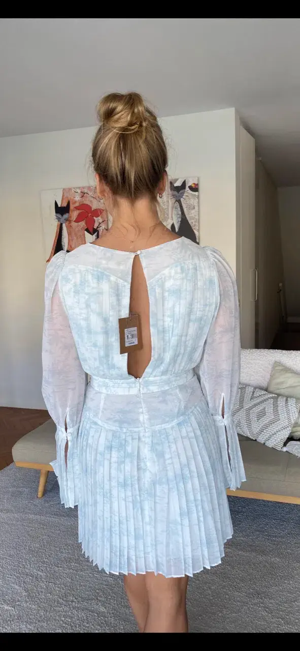 Stevie May Sky Settlement Mini Dress white Size 8 - Image 3