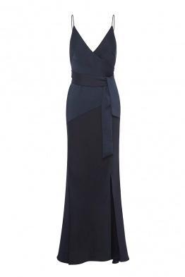 Sheike Amazed Maxi Dress Navy Blue Size 6 - Image 3