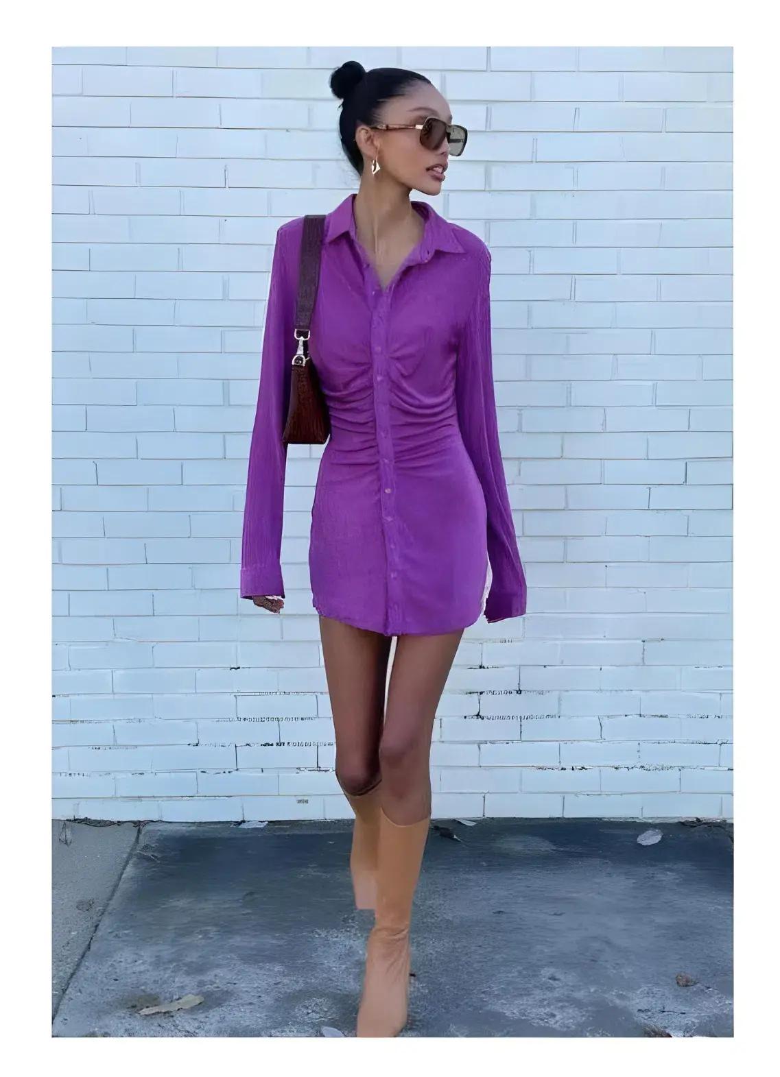 With Jéan Andy Dress in Violetta Size XS/ AU 6 - Image 1