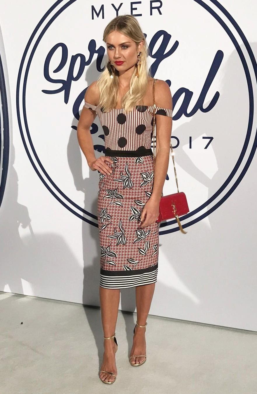 ASILIO Royally Matched Dress Size 6 As Seen on Elyse Knowles - Image 1