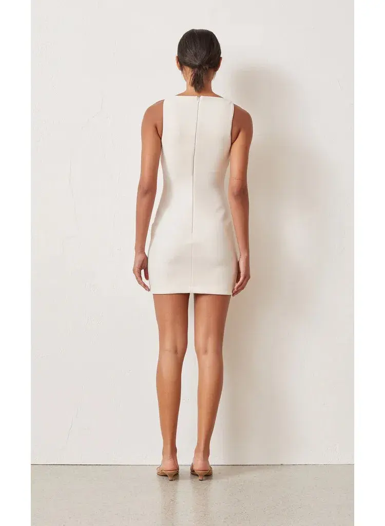 Bec & Bridge Raphaela Mini Dress Vanilla Bean Size 6  - Image 3