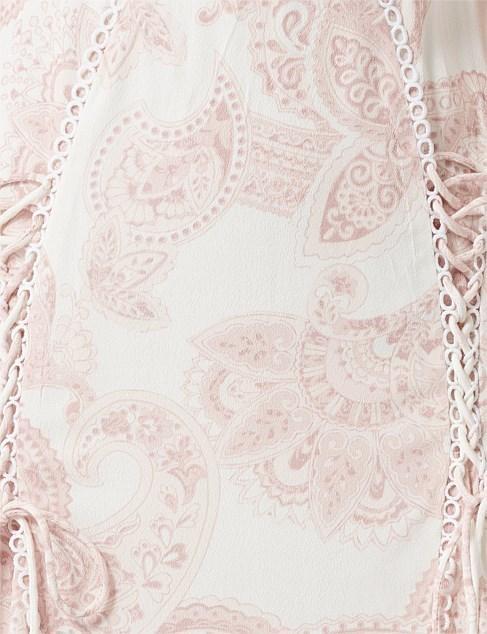 Thurley Sardinia Midi Dress Dusty Pink Size 6 - Image 4