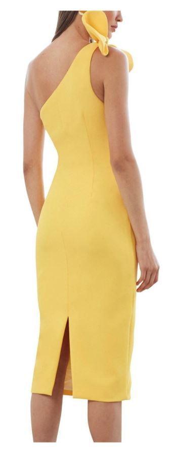 By Johnny Pollen Tie Midi Dress Size 6 - Image 2