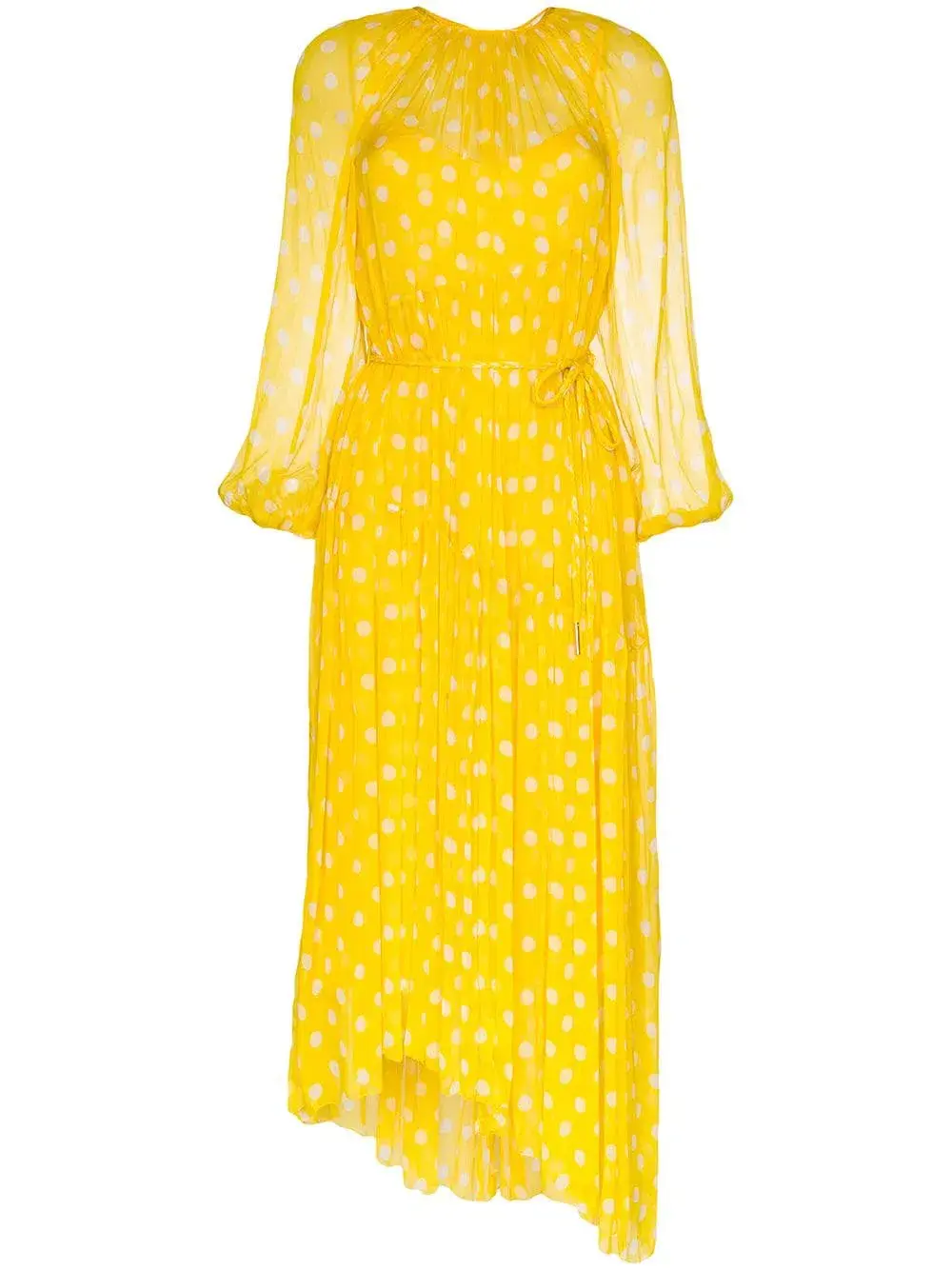 Zimmermann Brightside Swing Maxi Dress Yellow Size 8  - Image 3