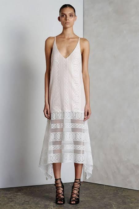 Shona Joy Lace Slip Dress Size 8 - Image 1