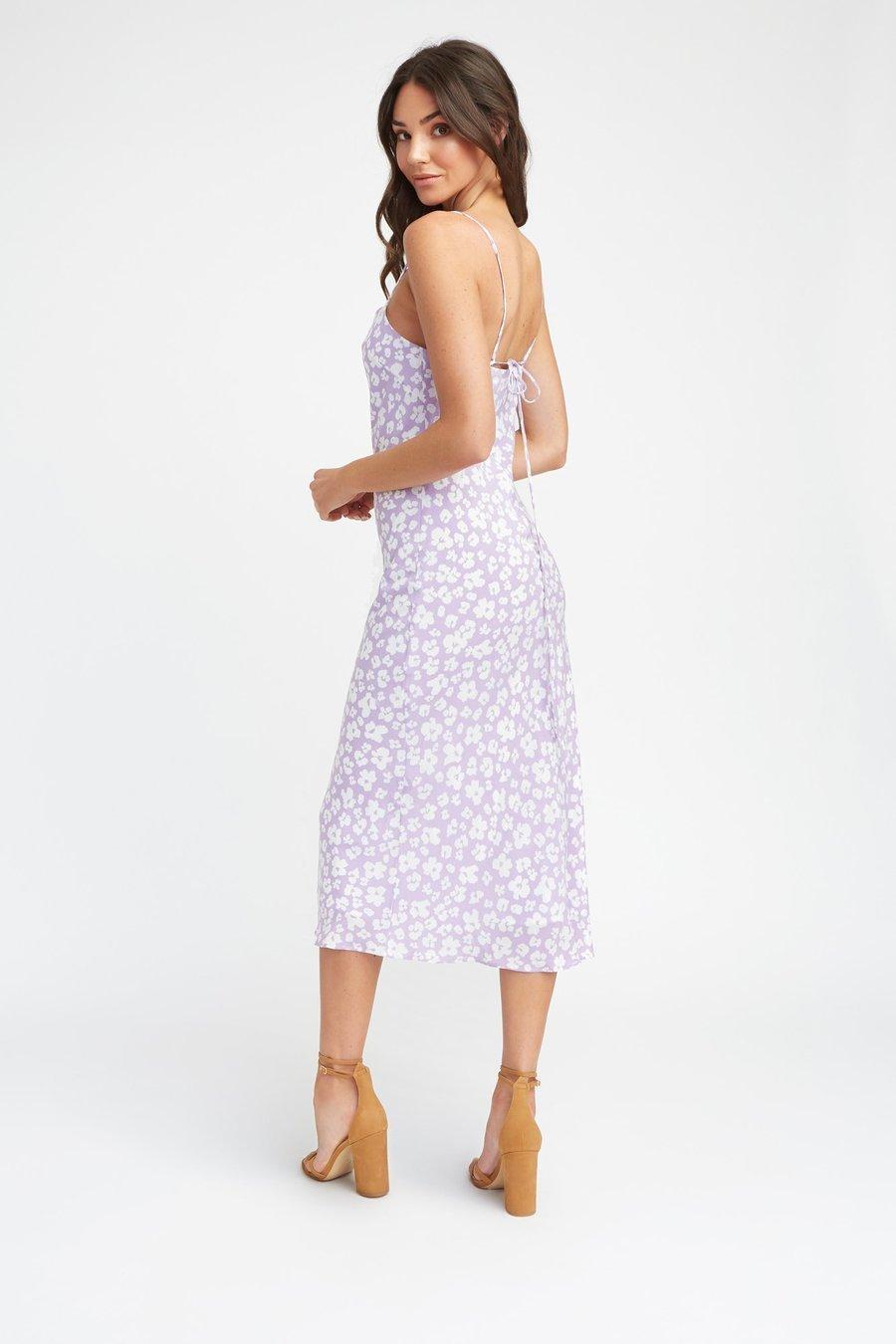 Kookai Fleur Slip Dress Print Size 6 for rent on The Volte - main image