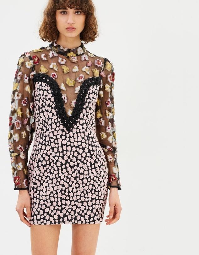 ASILIO | Chimes at Midnight Dress Size 6 | As Seen on Elyse Knowlzy for rent on The Volte - main image