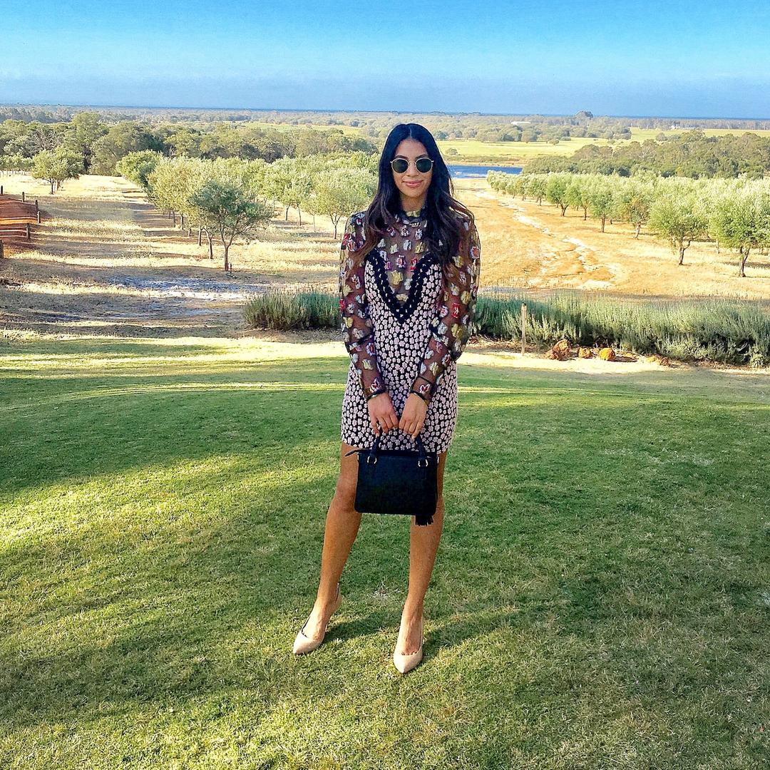 ASILIO | Chimes at Midnight Dress Size 6 | As Seen on Elyse Knowlzy for rent on The Volte - main image