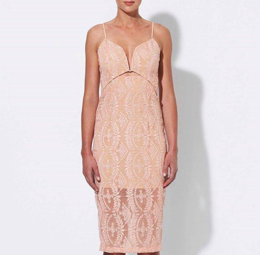Winona Midsummer Dress Nude Size 10 - Image 1
