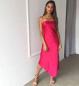 Camilla and Marc Sirocco Slip Dress Fuschia Size 6 - Image 1