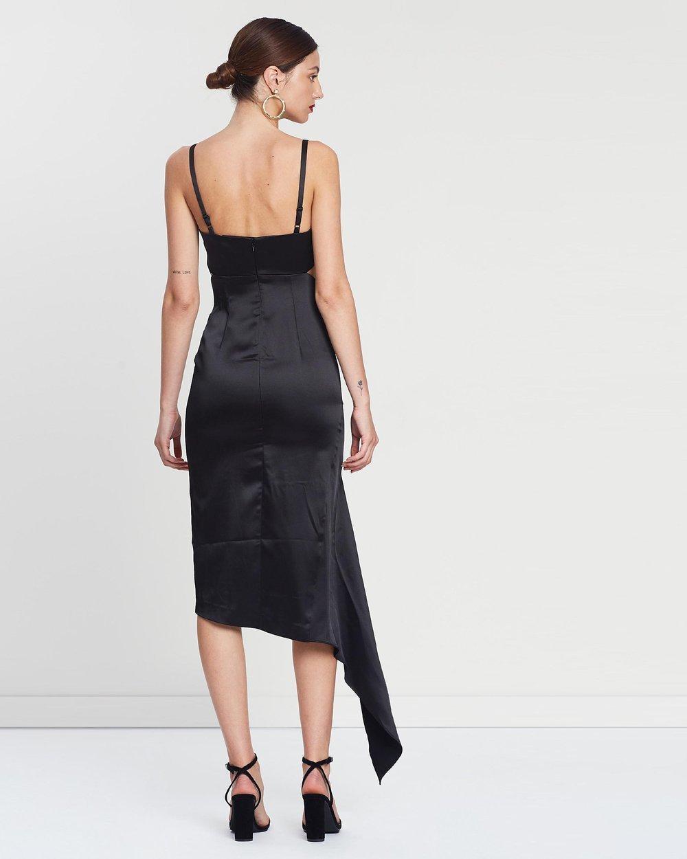 Lexi Piper Dress | Size 6 | Black  - Image 2