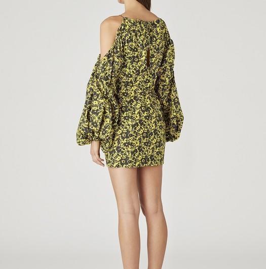 Camilla and Marc Monet Mini Dress Yellow Size 8 - Image 3