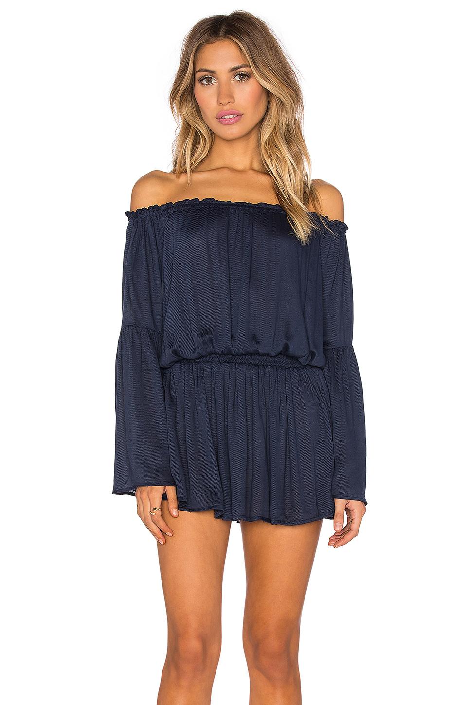 Steele Messiah Dress In Indigo Navy Size AU 6 for rent on The Volte - main image