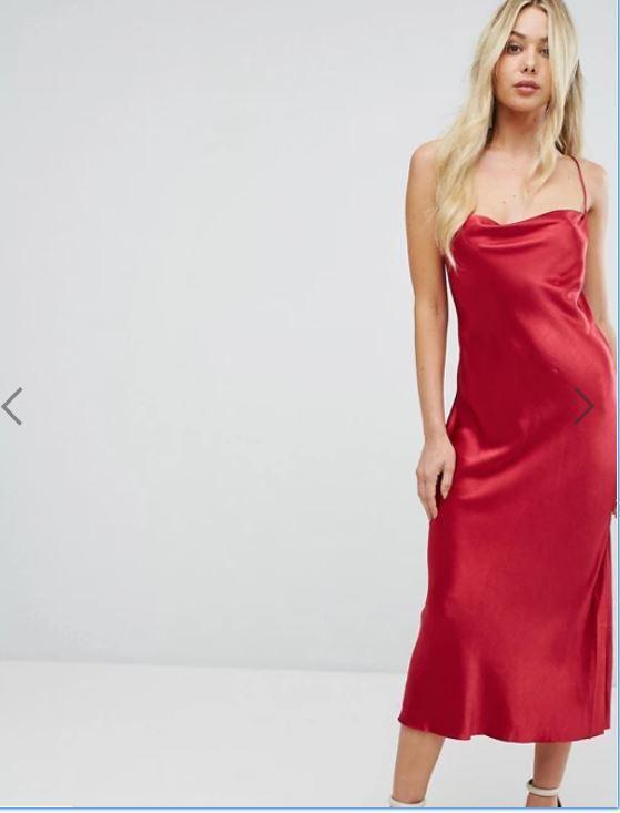 Bec & Bridge Silky Midi Dress - Image 1