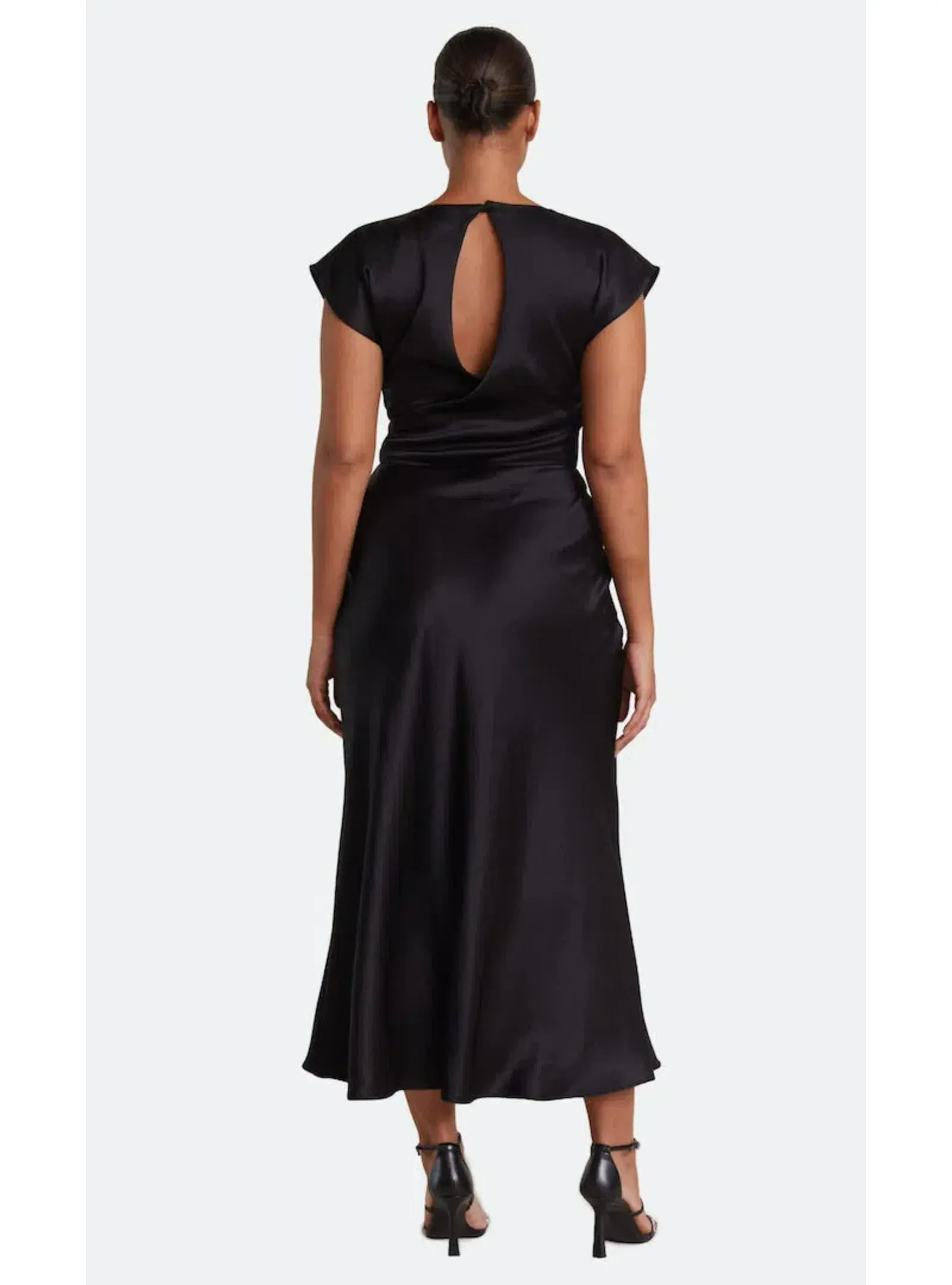 Bec & Bridge Dreamer Wrap Dress in Black Size AU 6 - Image 3