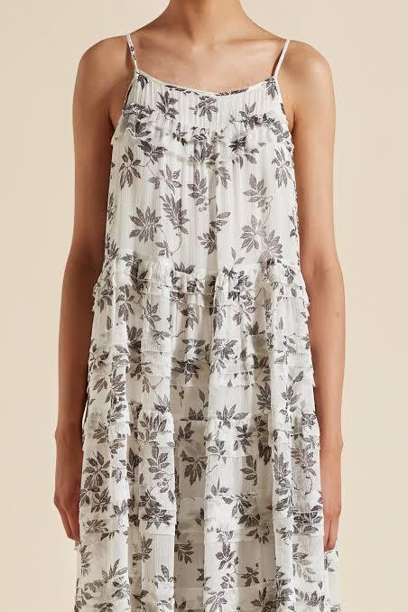 Lee Mathews Lucy Cami Dress Floral Vine Size 1/Au 8 - Image 4