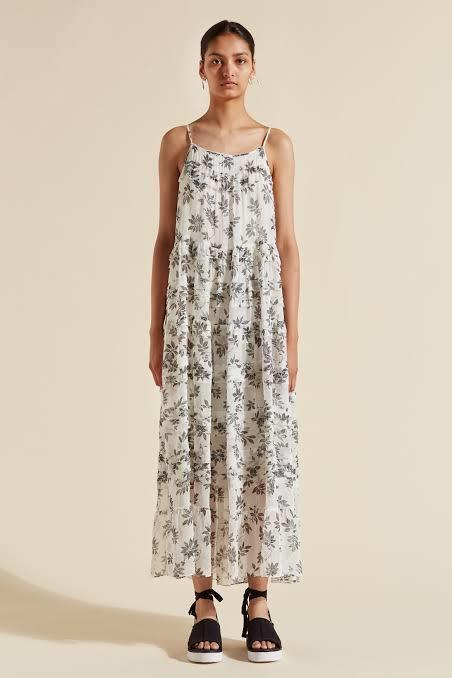 Lee Mathews Lucy Cami Dress Floral Vine Size 1/Au 8 - Image 1