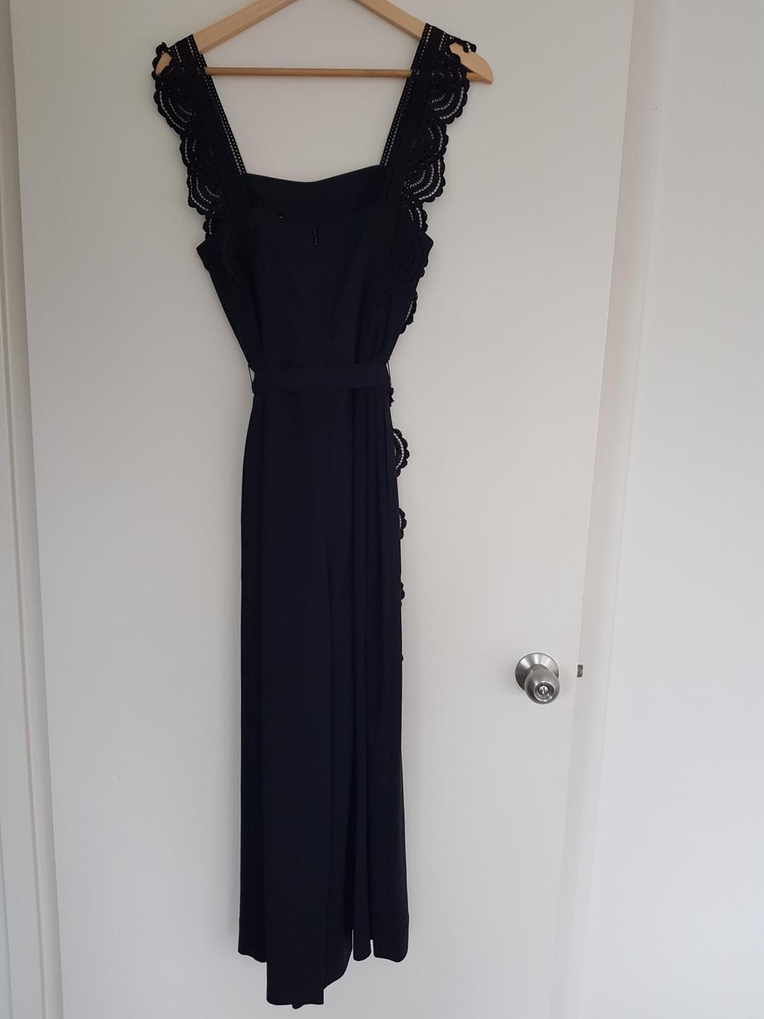 Lover, Arclight Jumpsuit, Black, size 8 for rent on The Volte - main image