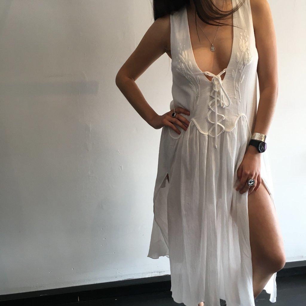 Alice McCall Wild Aster Dress White Size 4 - Image 3