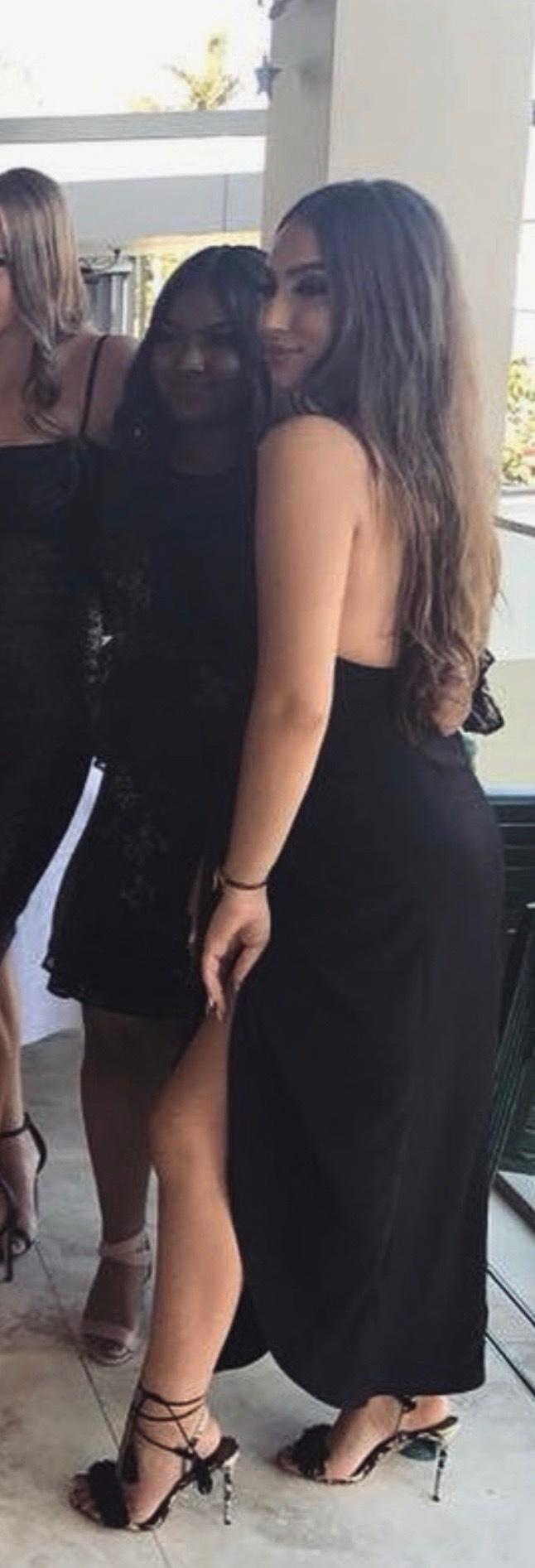 Voltaire Backless Draped Midi Dress - Image 4