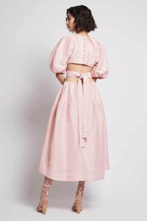 Mimosa Cutout Midi Dress - Image 2