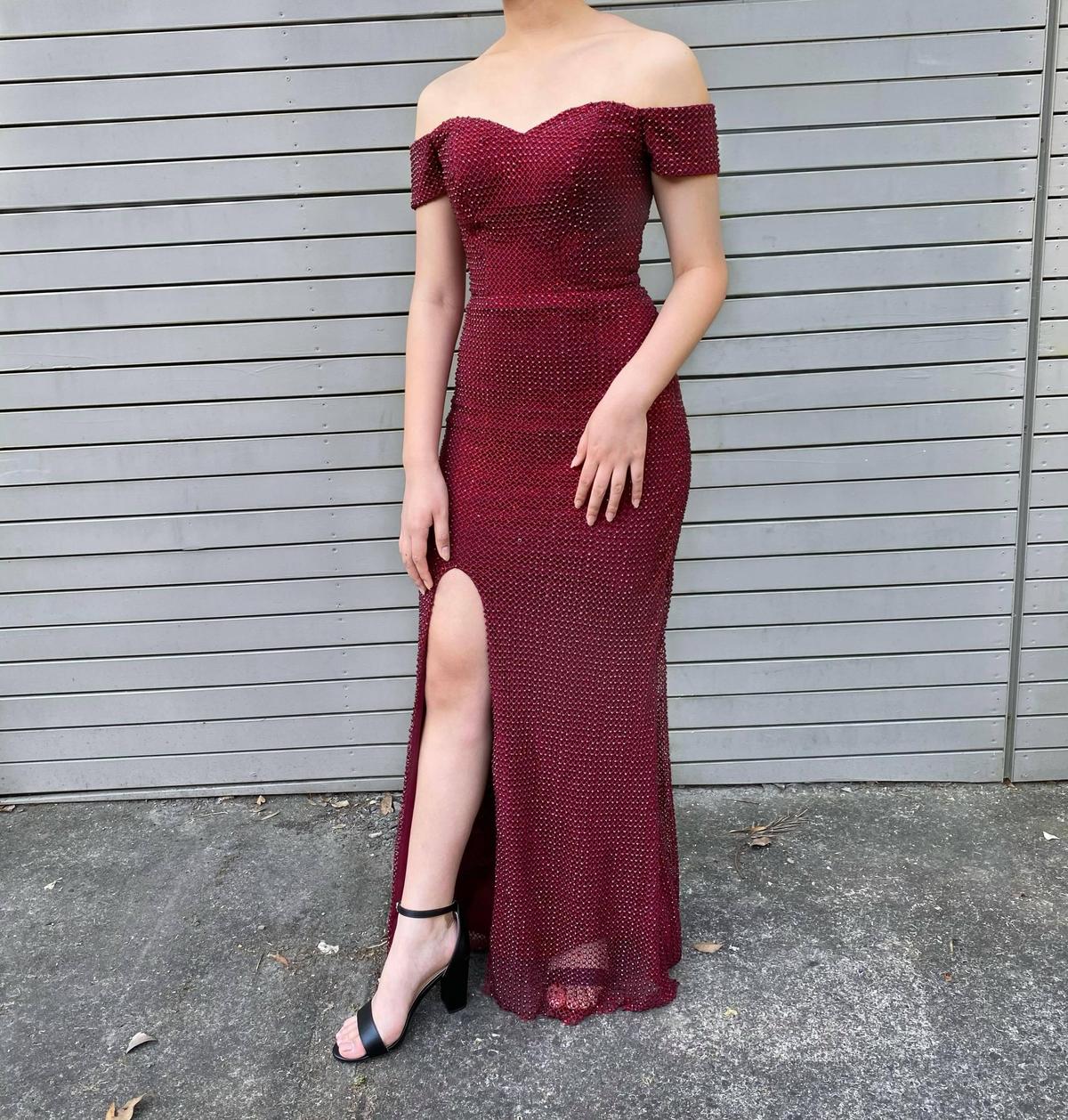 PORTIA AND SCARLETT Red Prom Dress Size 8  - Image 1