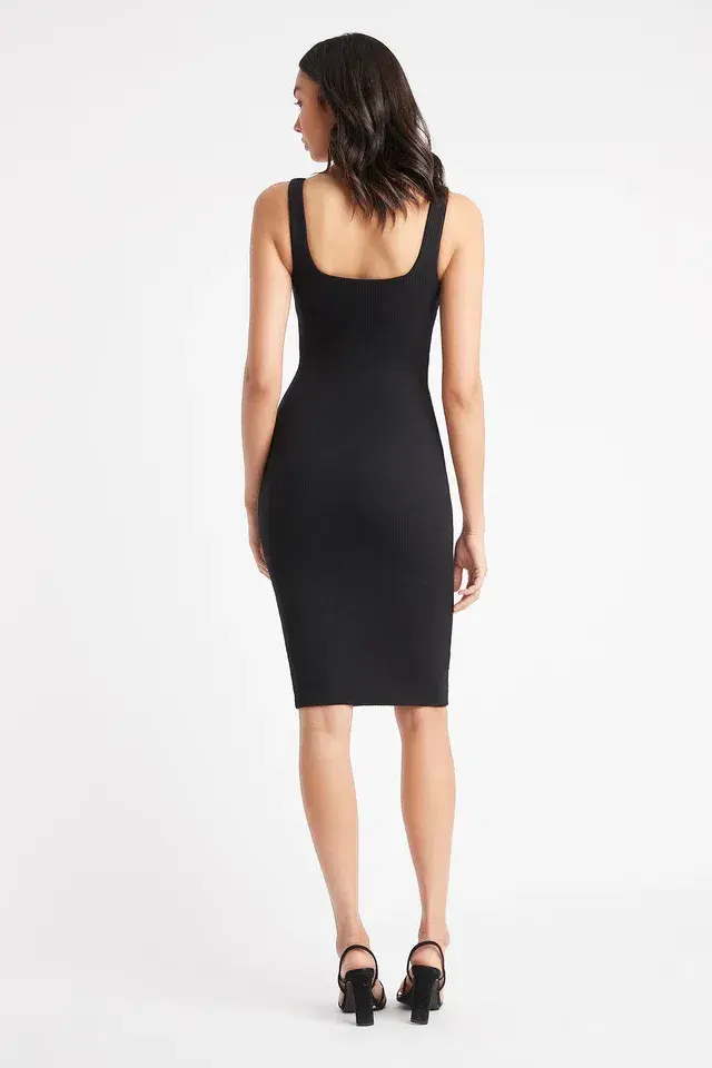 Kookai Meghan Tank Dress Black Size 34  for rent on The Volte - main image