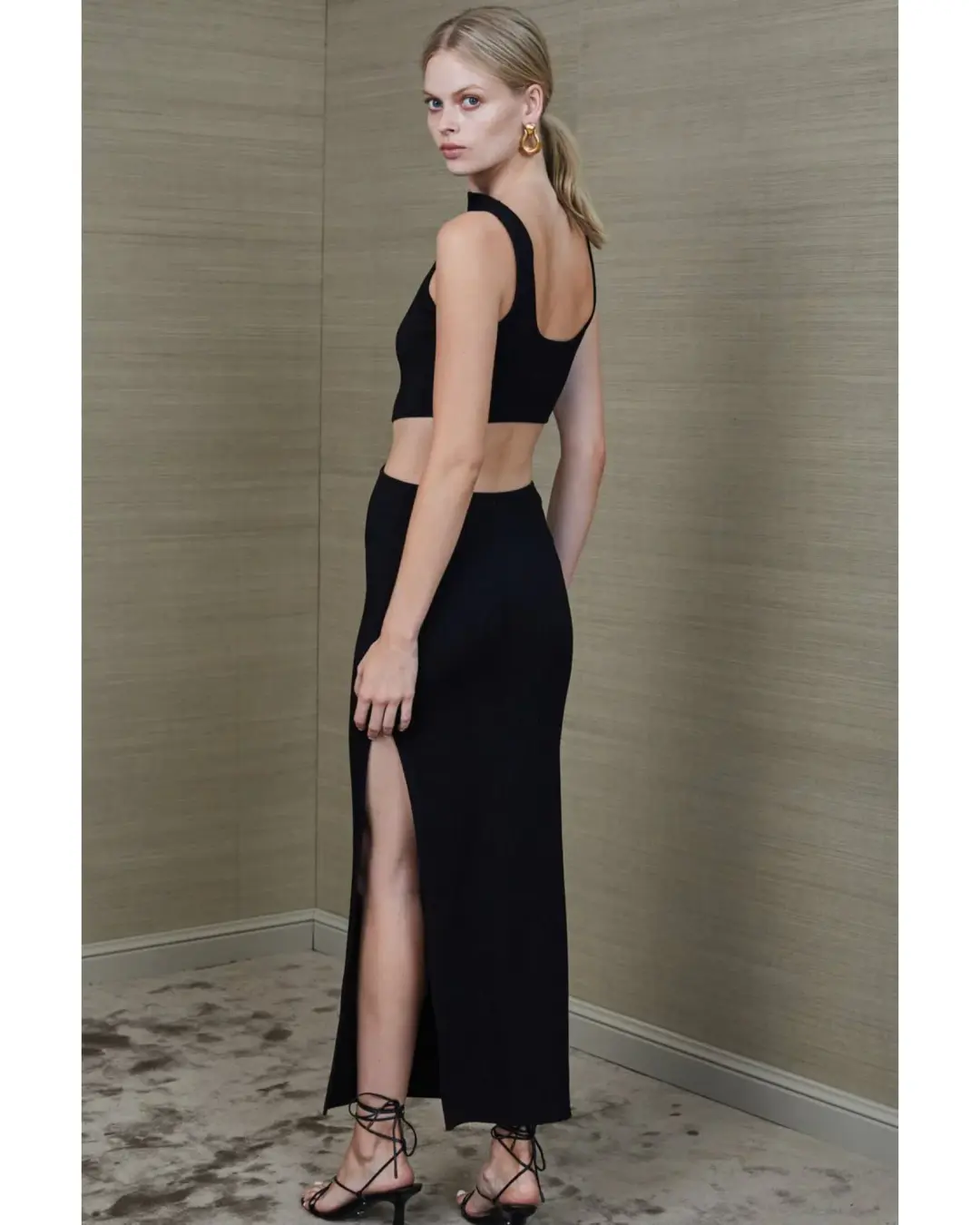 Bec & Bridge Reba Dress Black Size AU 8 for rent on The Volte - main image