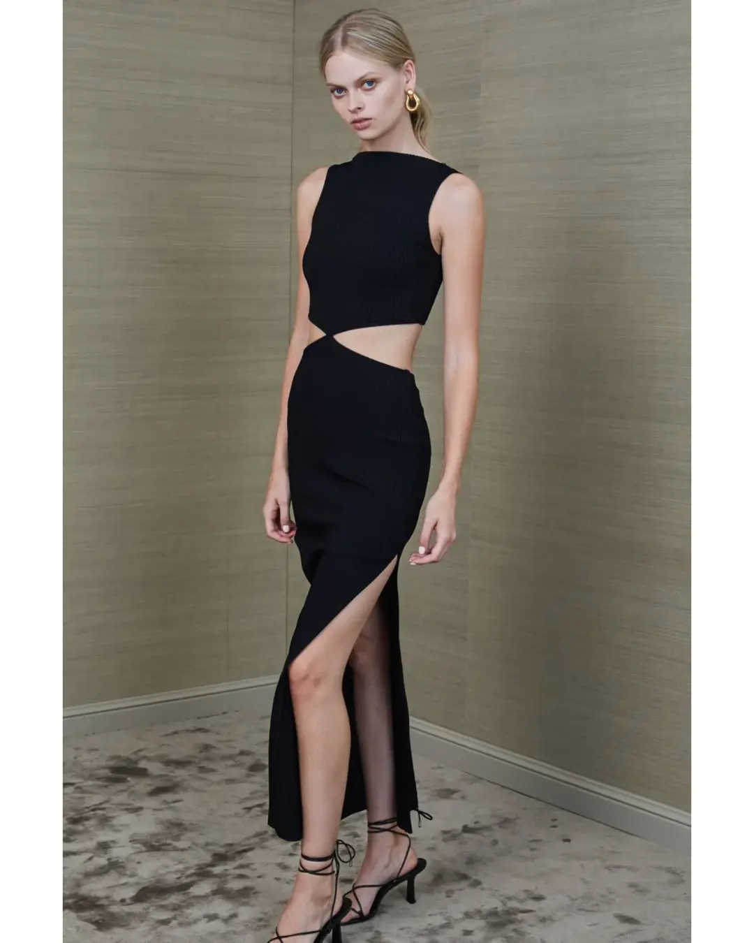 Bec & Bridge Reba Dress Black Size AU 8 for rent on The Volte - main image