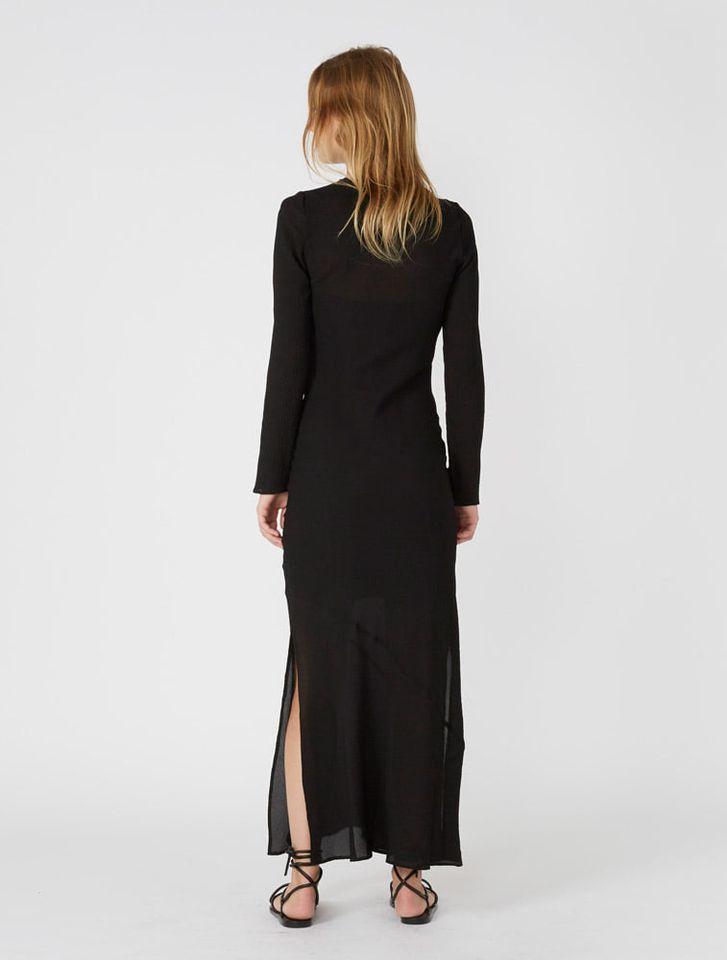 Sir The Label Indre Long Sleeve Dress Black Size AU 6 - Image 4