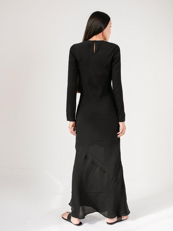 Sir The Label Indre Long Sleeve Dress Black Size AU 6 - Image 6