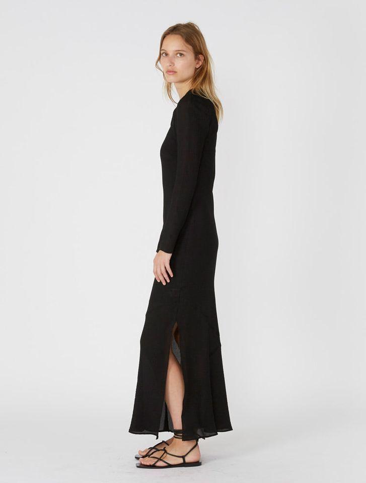 Sir The Label Indre Long Sleeve Dress Black Size AU 6 - Image 2