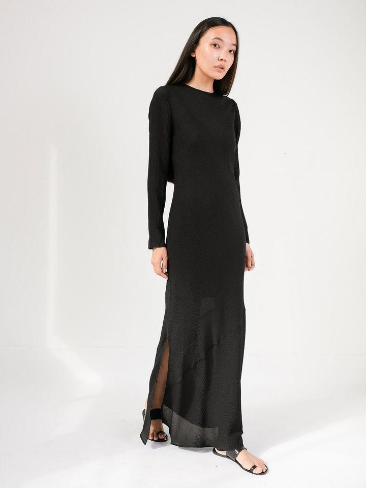 Sir The Label Indre Long Sleeve Dress Black Size AU 6 - Image 3