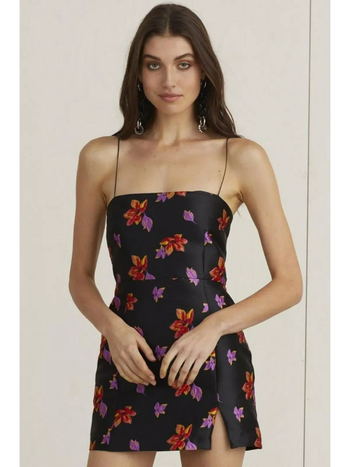 Bec & Bridge Love Crush Mini Dress Print Size AU 6 - Image 2