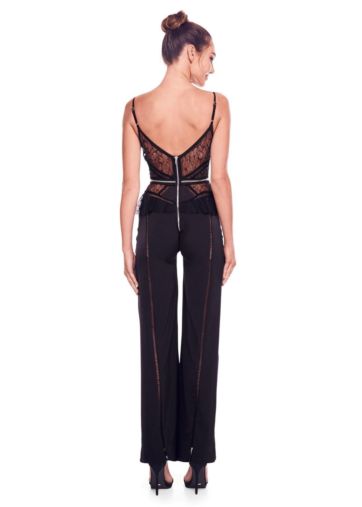 Eliya the Label - Capri Black Pantsuit size 6 - Image 2