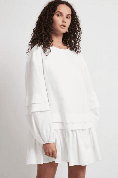 AJE quietude long sleeve dress for rent on The Volte - main image