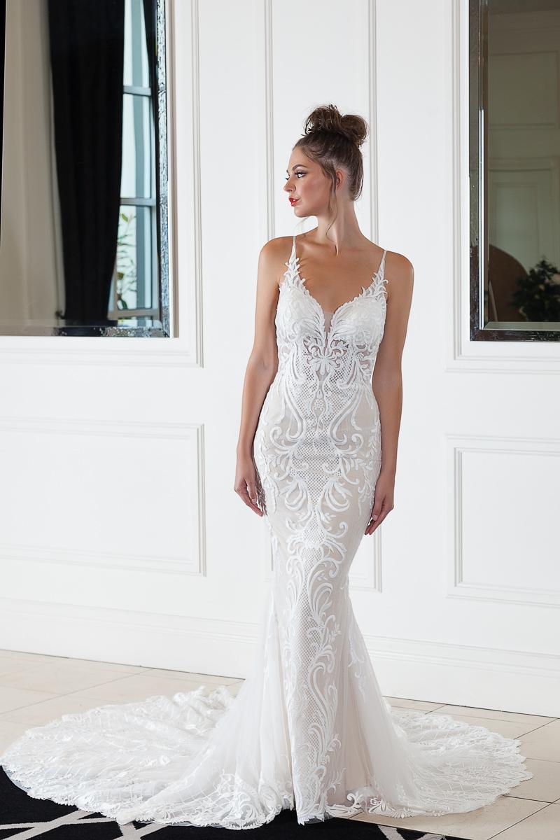 Gia wedding gown size 10 for rent on The Volte - main image