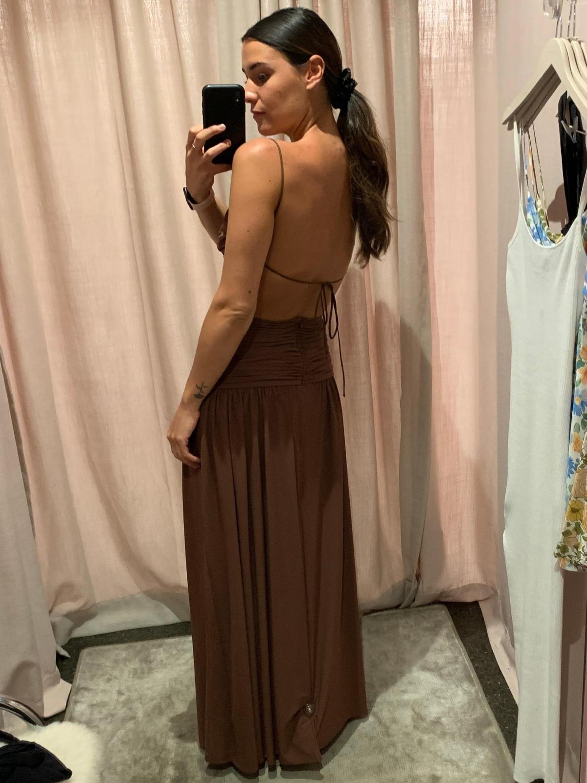 Bec & Bridge Minx Midi Dress Copper Size 8  - Image 4