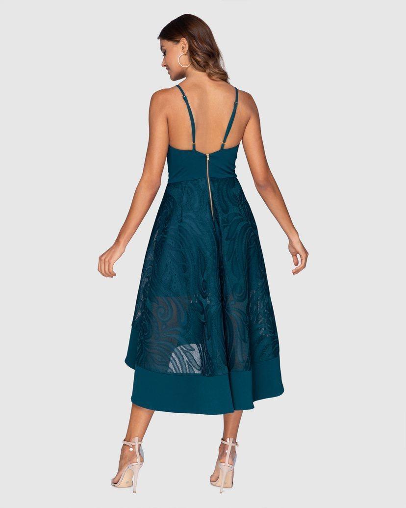 Pilgrim 'Lakin' Emerald Dress  - Image 4