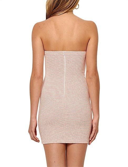 Bec & Bridge Peaches and Cream Mini Dress Pink Size 8 - Image 2