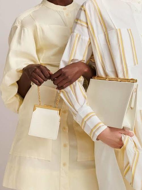 Oroton Cotton-Linen Full Sleeve Sorbet Yellow Dress Size 8  for rent on The Volte - main image