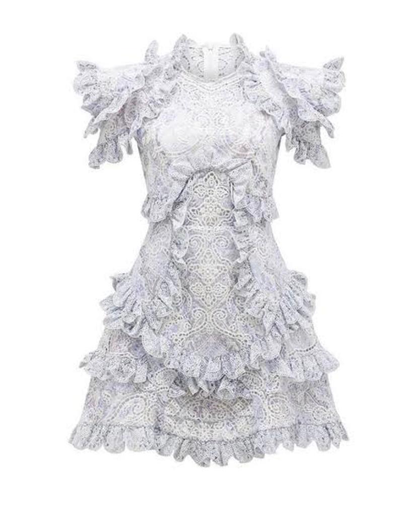Thurley Honeysuckle mini dress - Image 1
