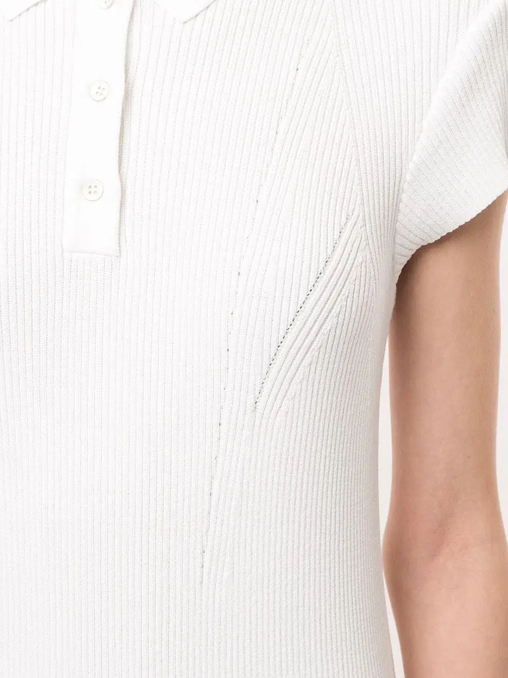 Manning Cartell MVP Polo Knit Dress White Size 6 for rent on The Volte - main image