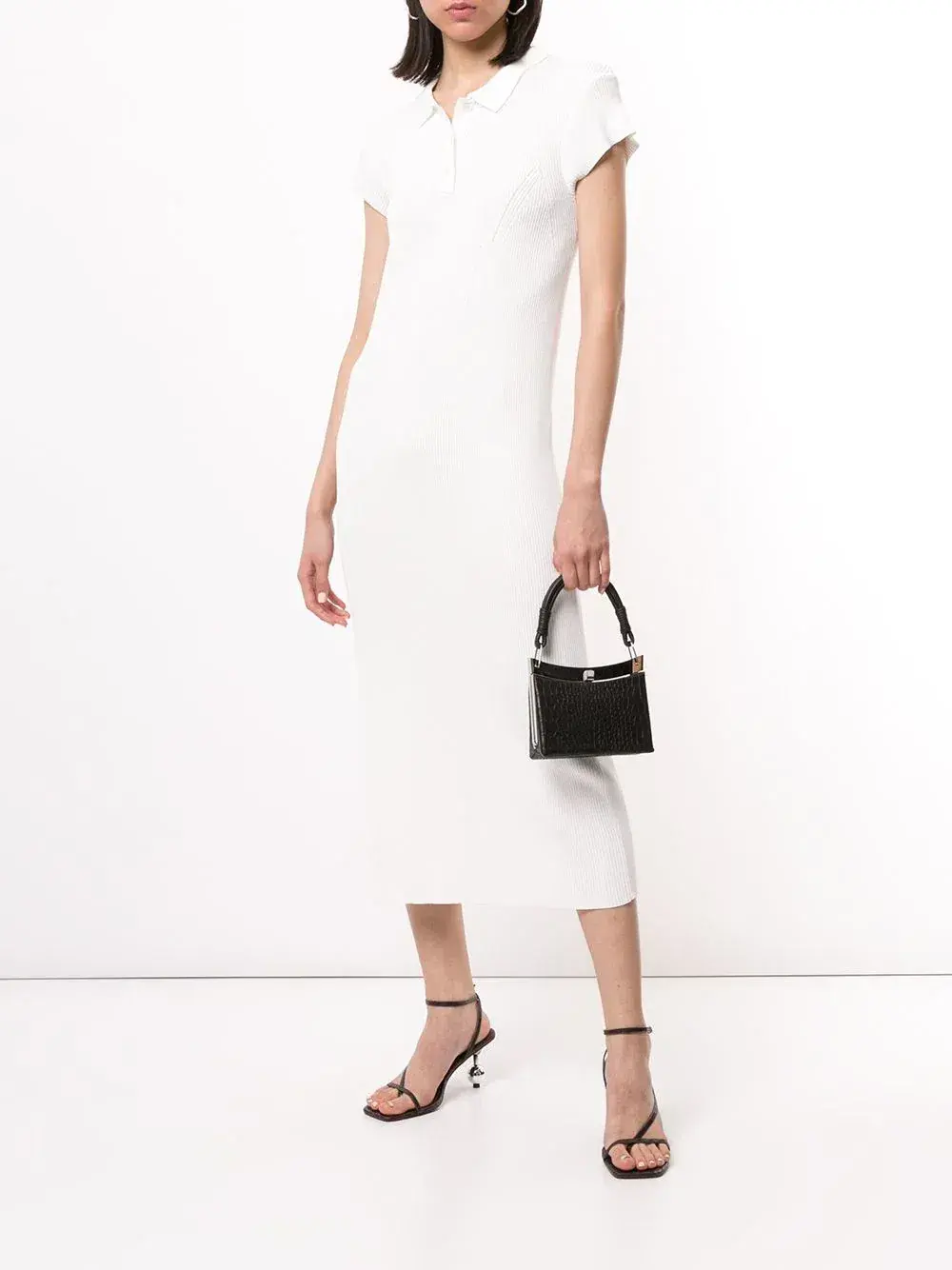 Manning Cartell MVP Polo Knit Dress White Size 6 for rent on The Volte - main image