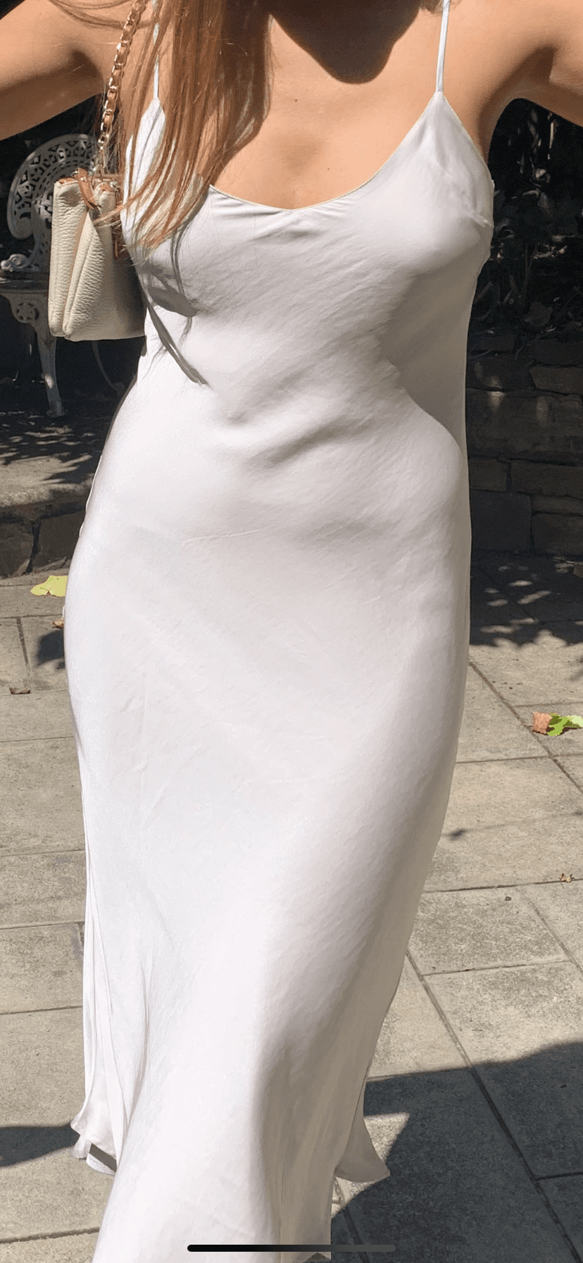 Flannel slip dress for rent on The Volte - main image