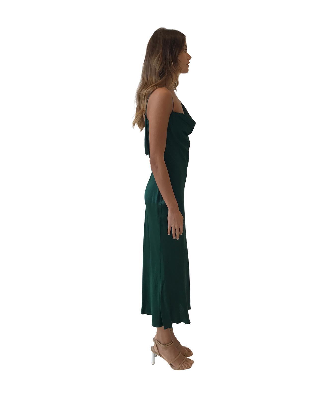 Bec & Bridge - Martini Club Split Green Dress Size 6 - Image 2