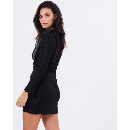 Mossman Reserving Judgements Dress Black Size 8 - Image 3